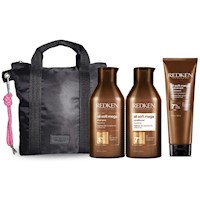 Shampoo 500ml + Acondicionador + Crema  Nutritivo All Soft Mega Redken